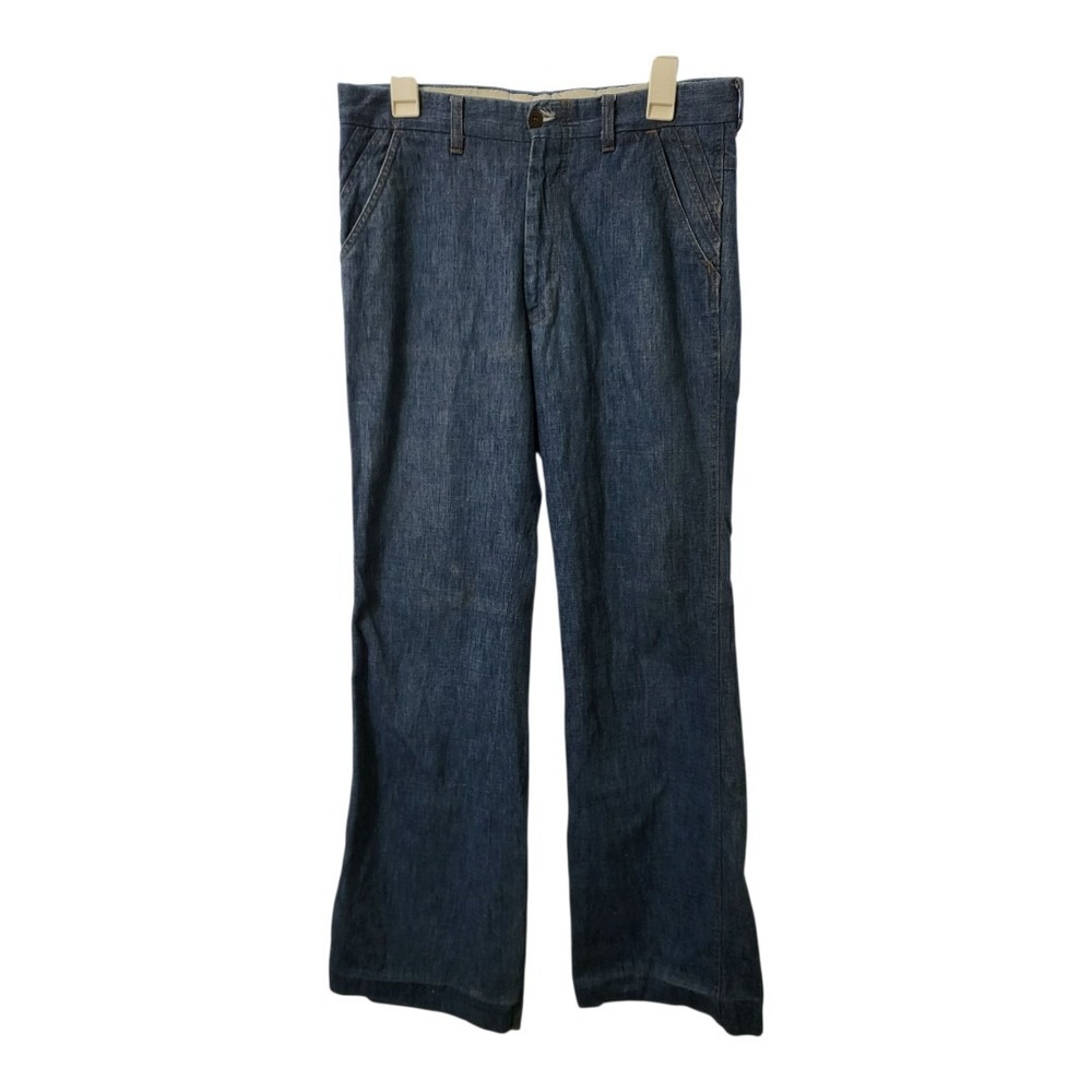 Levi Panatela Vintage Womens Wide Leg High‎ Rise Jeans 70s 33waist